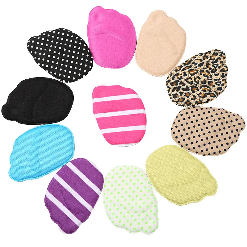 Premium Women's High Heel Inserts-3D Sponge Design Extra Soft Lightweight 8g Pair Forefoot Shock Absorption Pain Relief