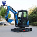 Rubber Track Excavator Micro Digger 2.3 Ton Mini Excavator Machine Home Excavators for Sale
