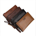 Bogia Luxury Branded Vintage Leather Mens Hand Bags Custom logo Office Hand Bags for Men Wholesale