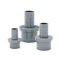 PVC Pagoda Outer Wire Straight Hose Connector Plastic Gray 6 Minutes 1 Inch 20 Turns 12 Changes _14_16_8_25_32
