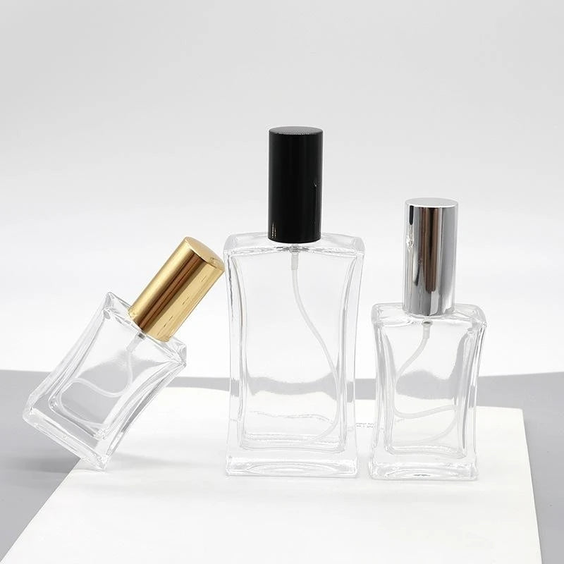 Wholesale Empty Fragrance Spray Bottle Transparent Perfume Glass Bottles With Cap