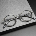 5862 Wholesale Round Optical Frames Acetate Eye Glasses Tortoise Classic Eyeglasses Titanium Eyewear Frame