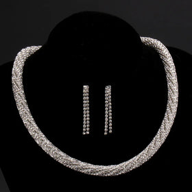 Fashion Cheap African Bridal Jewelry Earrings Necklaces Set Ladies Jewelry Sets