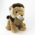 Wholesale Simulated Lion Plush Toy OEM Custom Long Fur Quality Lovely Wild Forest Lion Stuffed Animals for Gift