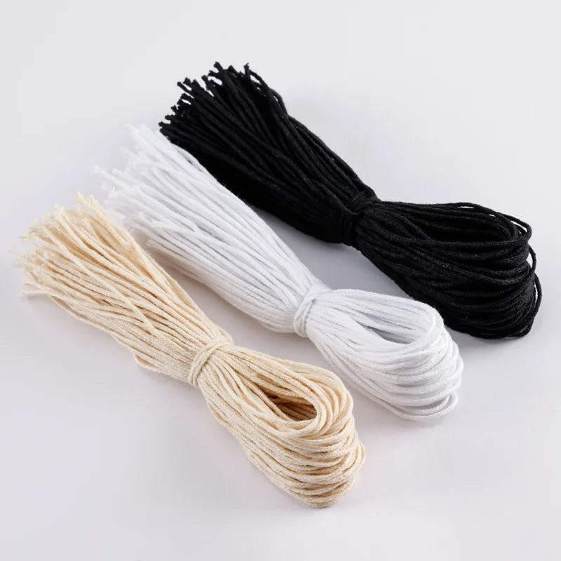 Fast Trading Simple and Luxurious Hanging Grain Rope Lockless Tag Seal Label for Clothing Fast Clothing Hanging Rope