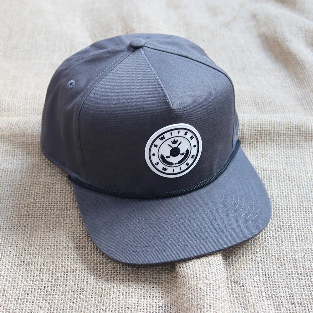 Wholesale 5 Panel Waterproof PVC Rubber Patch Logo Wholesale Laser Cut Hole Snapback Caps Sports Baseball Cap Golf Hats