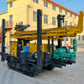 CS400 Diesel-Powered Steel Crawler Water Well Drilling Rig with Motor Max 400m Depth for Hydrogeological Applications