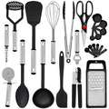 24pcs Kitchenware Set Custom Kitchen Utensils Stainless Steel Cooking Utensil with Nylon Handle