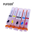PGI-580 CLI-581 Refillable Ink Cartridge With Chip for Canon TR7550 TR8550 TS6150 TS6151 TS6250 TS9550 TS9551 TS705 TS6350 CISS
