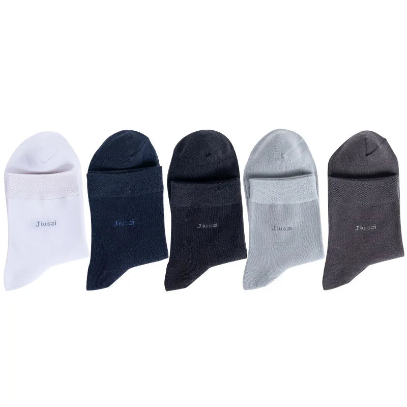 Hot Selling Top Quality Cotton Flax Summer Socks Men's Business Mesh Deodorant Socks