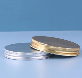 Gold Silver Metal Lids 70-400 83-400 89-400 Aluminum Screw Cap Lid for Plastic Jars