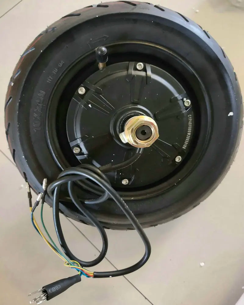 10inch BRUSHLESS GEARLESS HUB MOTOR 36v48v60v600w800w1000w With VACUUM Tyre FORK Opening 126mm for Electric Scooter ATV UTV Part