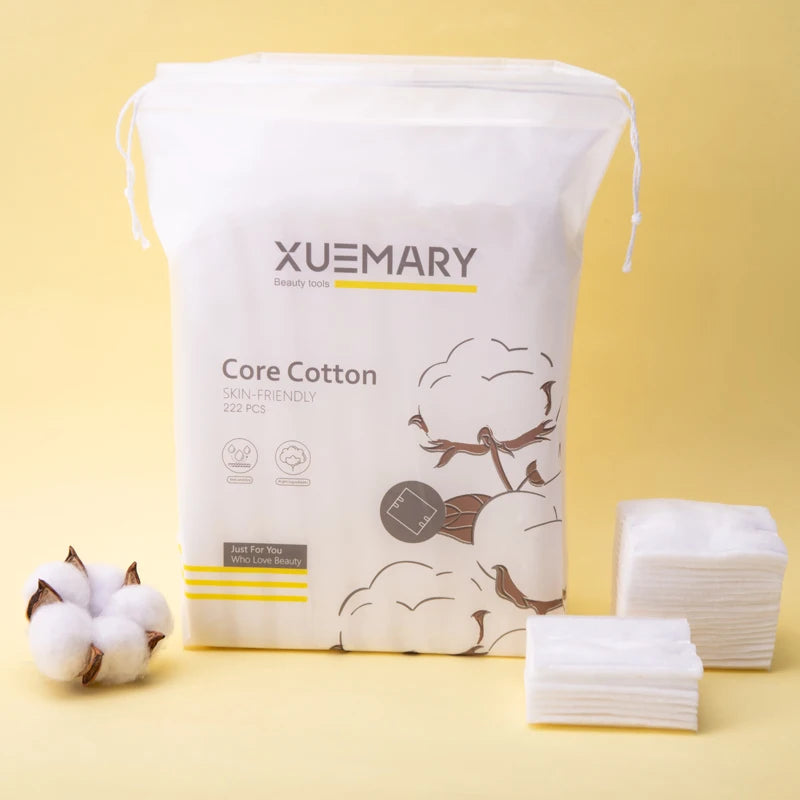 Cotton Pads Makeup Remover Pads Premium 100% Pure Cotton Cosmetic Facial Eye Square Cotton Puff