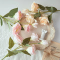 Wholesale New Style Artificial Silk Platycodon Grandiflorum Flower 4 Heads for Home Wedding and Christmas/Easter Decorations