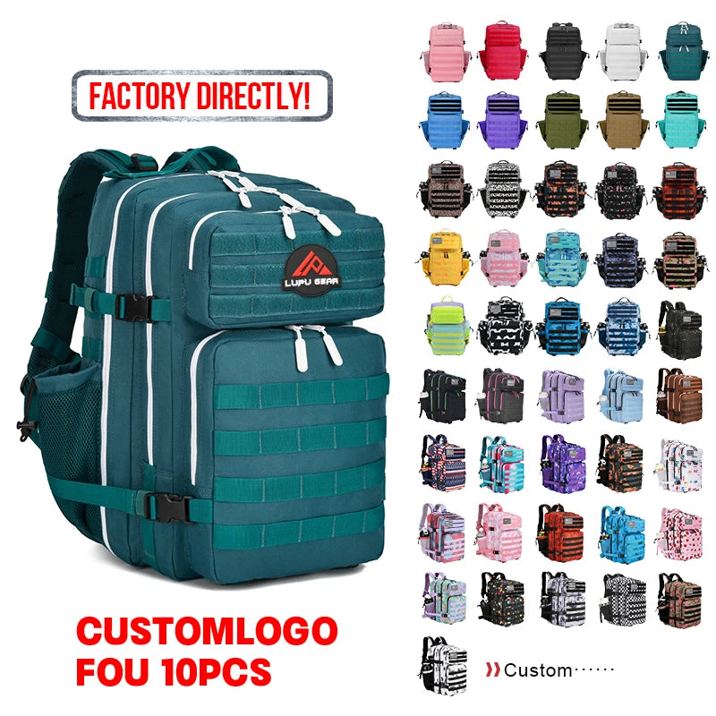 2025 New Design 25L 45L Waterproof Backpack Computer Compartment Gym Travel Bag Sports Finesse Backpack  Mens Bag