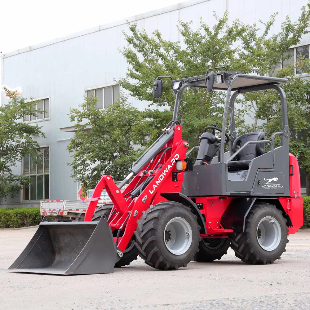 Free Shipping European Style Diesel Loader 2 Ton Mini Wheel Loader for Sale Diesel Engine Front End Loader for Storehouse