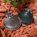 New Arrival Leather Keyring Case Leather Ring Pouch Jewelry Ring Holder Case with Keyring