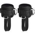 Self-Adhesive Eco-Friendly Adjustable Ankle Strap Resistance Band Padded Weight Belt Exercises Hook and Loop