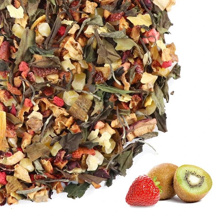 High Quality Blends Dried Fruit Tea Healthy and Slimming Beauty Strawberry Kiwi Tea