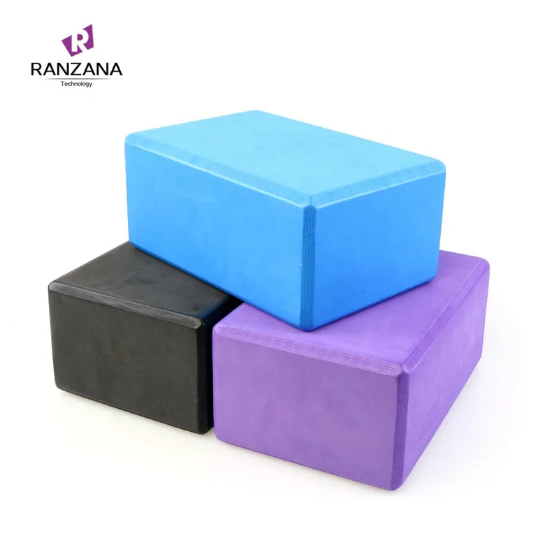 EVA Yoga Blocks in 4*6*9 Inch Customized Logo High Density Yoga Brick for Yoga Exercise