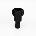 PP Adapter 2-Inch 11/4-Inch Coarse Thread S60x6 Female Swiveling Tube 11/4\" Hose Shank IBC Valve Adaptor Tail Pipe Fittings