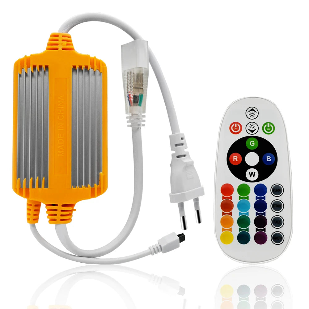 IP65 1500W 220V LED Neon Controller Remote Control LED SMD 5050 RGB Neon Strip Light Control Dimming Brightness Dimmer