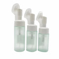 Custom Empty PET Plastic Cosmetic Bottle 100ml with Pump Spray Cap for Shampoo Makeup Skincare & Wigs-Custom Color & Logo