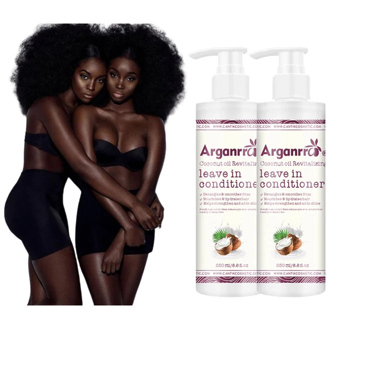Arganrro Stock Items Ship Out Within 48 Hours Coconut Milk Leave in Hair Conditioner Moisturizing Smoothing MegaBDM