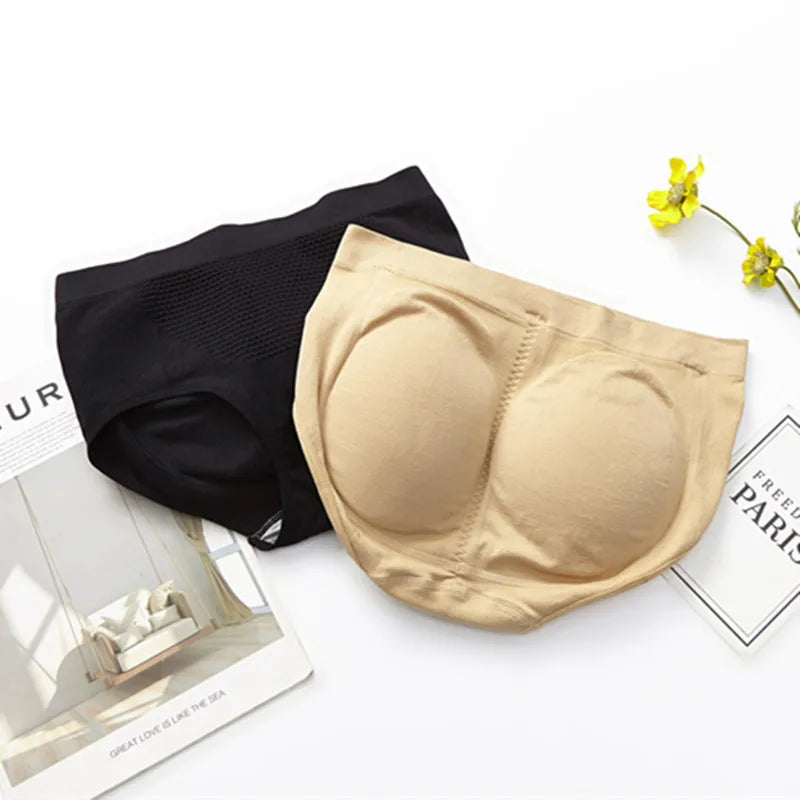 Factory Wholesale False Ass Detachable Foam Pad Underwear Hip Pants Honeycomb Bottoming Panties