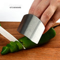 Stainless Steel Finger Protector for Cutting Food Multipurpose Anti-cutting Hand Protector Kitchen Tool Adjustable Finger Guards