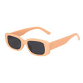 Beige Fashion Rectangle Womens Rectangle Retro Sunglasses Uv400 protection Women Sun Glasses Sunglasses 2025