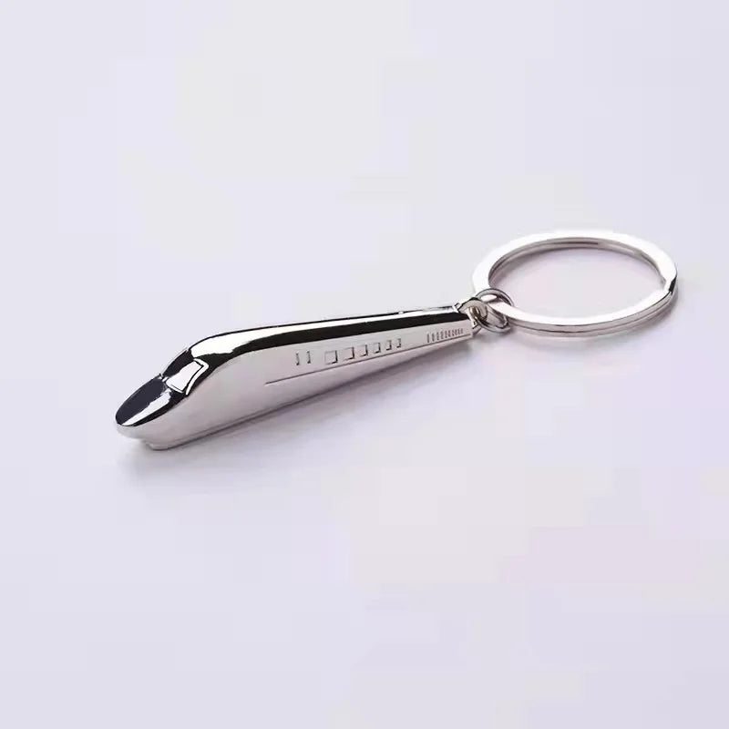 Customized logo 3D Metal Model Train Train Keychain Key Rings Bag Pendant Gift Train Locomotive Car Shape Truck Shape Keychain