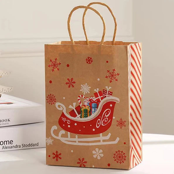 Wholesale Custom Gift Bags with logo Shopping Bag Hard Paper Bag Christmas Customized