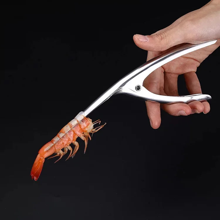 Stainless Steel Peeler Tool Fish Skin Shrimp Peeler for Seafood