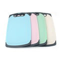 FREE SAMPLE Large Fancy Kitchen Wheat Straw Plastic Meat Cutting Board Chopping Board