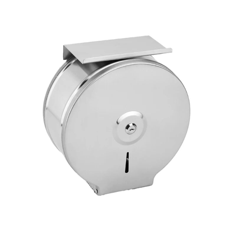 Stainless Steel 304 Jumbo Toilet Paper Holder Roll Dispenser With Mobile Phone Shelf