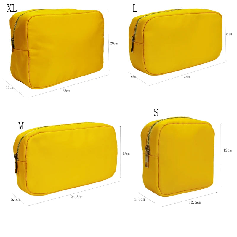 Stoney Clover Custom Waterproof Makeup Bag Nylon Travel Accessories Cosmetic Bags Women Skincare Makeup Pouches