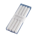 Set of 4 Tall Drip Dancing Moving Wick Flame Stick Wax Long Pillar Candles Candle Holders Candles