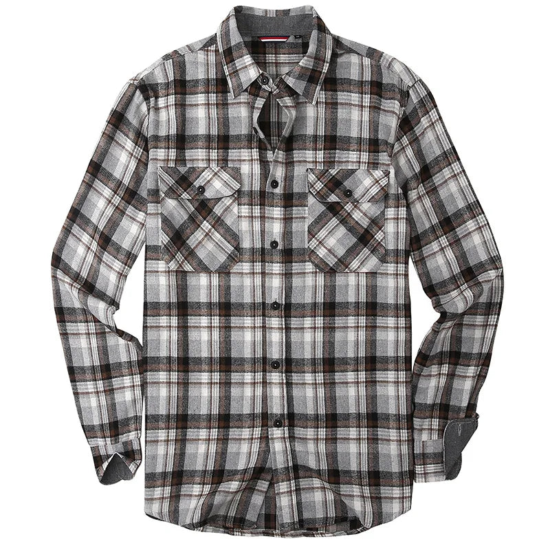 Wholesale Factory Support Plaid Retardant Welder Shirt With Chest Pockets