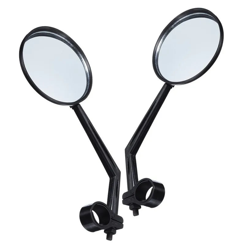 Superbsail Bike Rear Mirror Bicycle Convex Mirror Rotation Bicycle Side Adjustable Round Rear View Mirror Bike Accessory