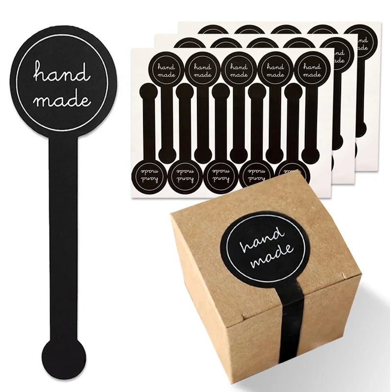 Waterproof Adhesive Sticker Labels for Kitchen Use on Jars-Customizable for Candy Milk Cookie & Bread