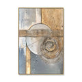 Large Original Abstract Thick Oil Painting Hand Painted Nordic Acrylic Artwork Wall Art Texture Painting