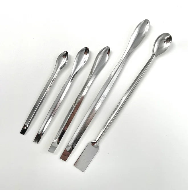 Kitchenette Small Gold Metal Spoons Coffee Milk Powder Spoon for Various Milk Powders
