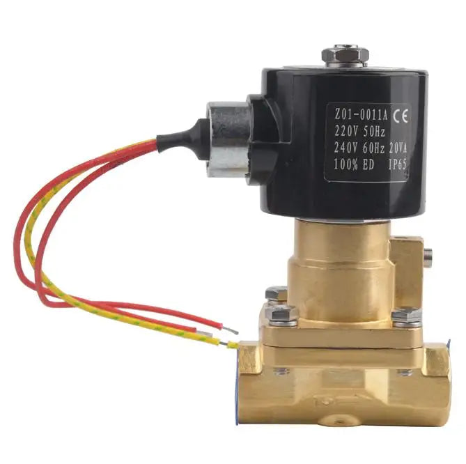 Hot Sell 1/2in 1in 2 Inch Brass PS Valve 2 Way Steam High Temperature Pneumatic 24V Dc 2 Way Water Solenoid Valve