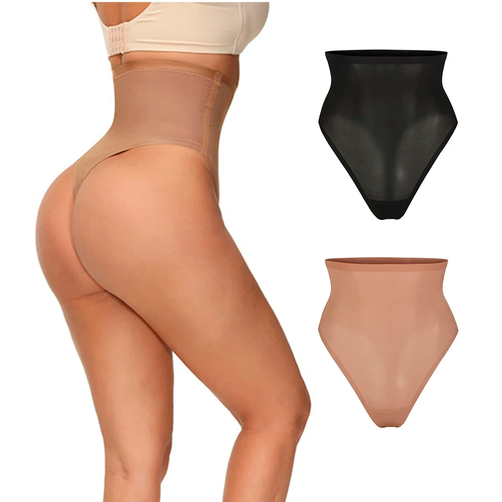 Wholesale Summer Body Shaper Briefs Open Buttock Enhancer Sheath Short High Waisted Panties Breathable Spandex Hollow Hot Skin