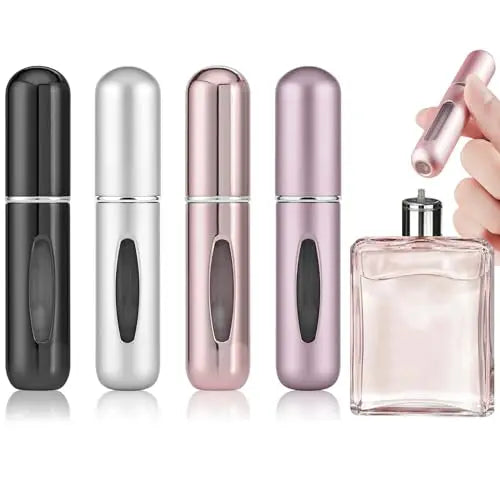 Hot-Sale 100pcs Refillable 5ml 8ml Reusable Fine Mist Spray Bottle Portable Travel Spray Perfume Atomizer