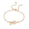 Stainless Steel Fashion Women's Jewelry Adjustable Size Bracelet Rose Gold Bracelet