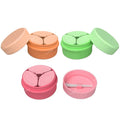 New Style Silicone Jar Travel Portable Container Multifunction Wholesale Storage Box Cosmetic Silicone Travel Containers