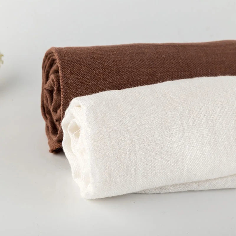 Wholesale 300cm Knitted Lining Home Textile Bedding Set Cushion Pillow Cover Bag Pure Organic 100% Hemp Fabric Breathable Soft