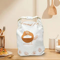 Organic Cotton Snack Storage Bag Eco-Friendly Reusable with Beeswax Cloth Liner Folding Style New and Plain Pattern